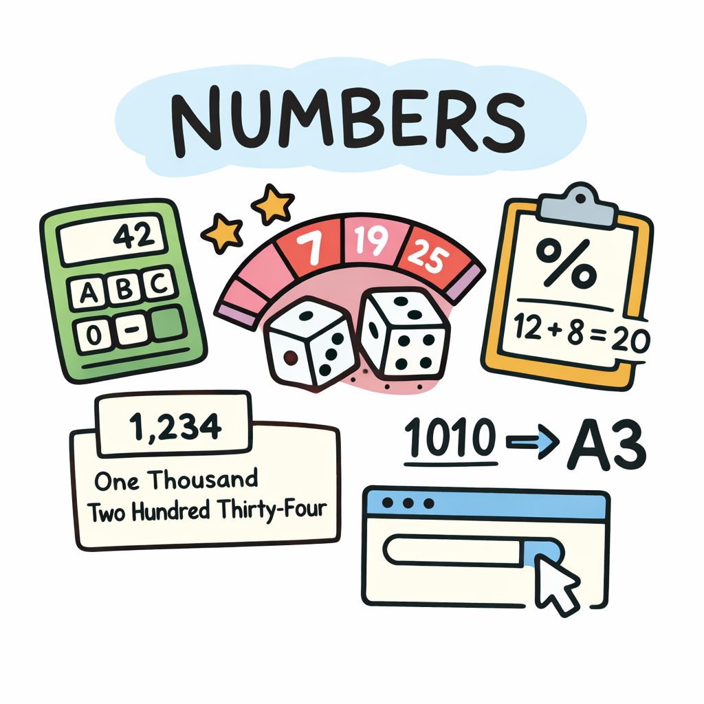 Free Online Number Tools and Calculators