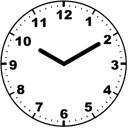 Basic Numbered Clock