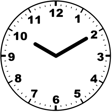 Basic Numbered Clock