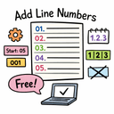 Add Line Numbers