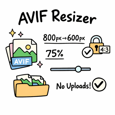 AVIF Resizer