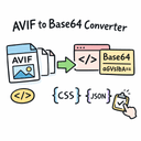 AVIF to Base64 Converter