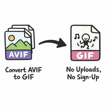 AVIF to GIF Converter