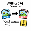AVIF to JPG Converter