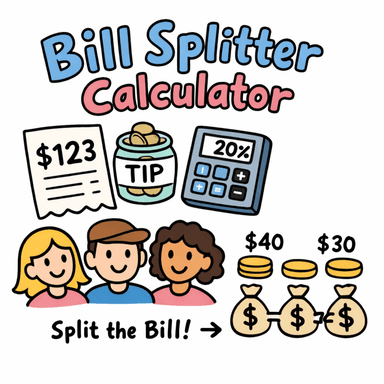 Bill Splitter Calculator