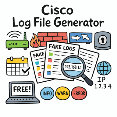 Cisco Log File Generator
