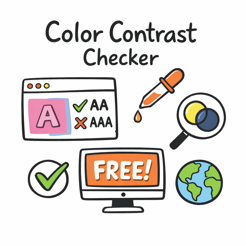 Color Contrast Checker – Free WCAG Accessibility Tool
