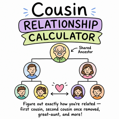 Cousin Relationship Calculator