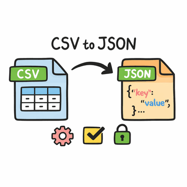 CSV to JSON Converter – Free Online Tool