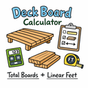 Deck Board Calculator