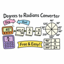 Degrees to Radians Converter