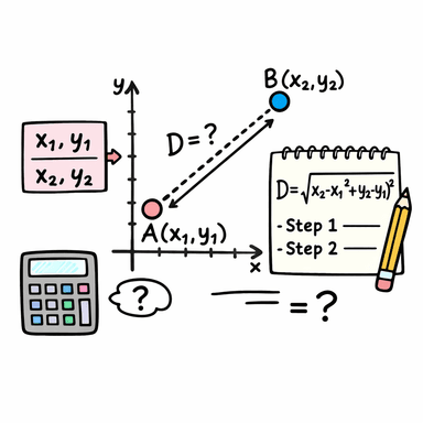 Distance Between Two Points Calculator