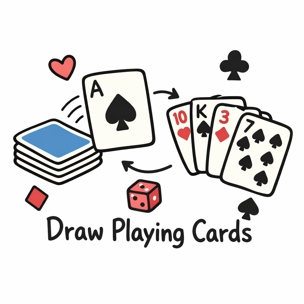 Draw random cards from a deck :: Great for games