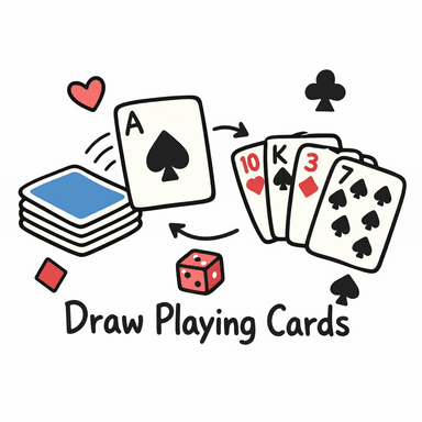 Draw Playing Cards