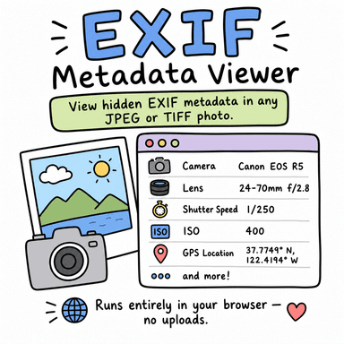 EXIF Metadata Viewer