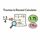 Fraction to Decimal Calculator