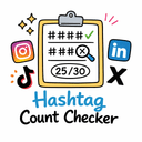 Hashtag Count Checker
