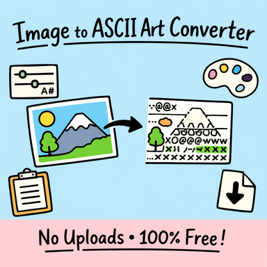 Image to ASCII Art Converter