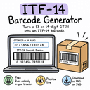 ITF-14 Barcode Generator