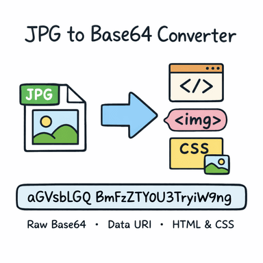 JPG to Base64 Converter