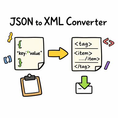JSON to XML Converter