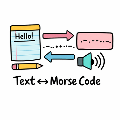 Morse Code Converter – Text to Morse Code and Back