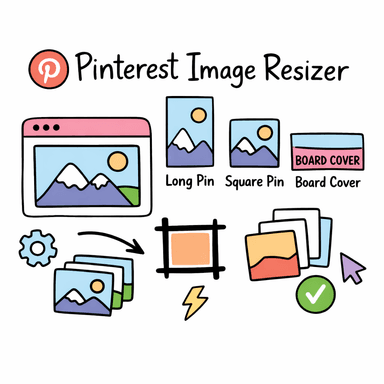 Pinterest Image Resizer