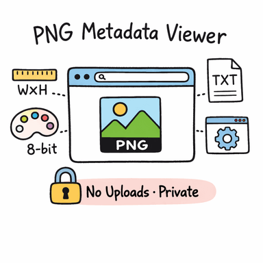 PNG Metadata Viewer