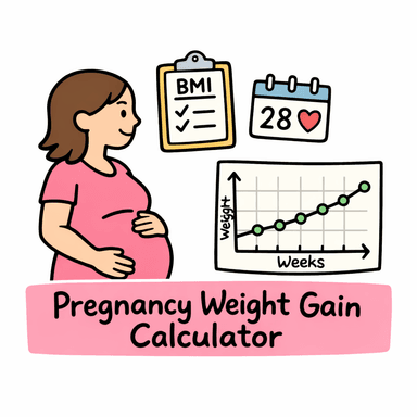 Pregnancy Weight Gain Calculator
