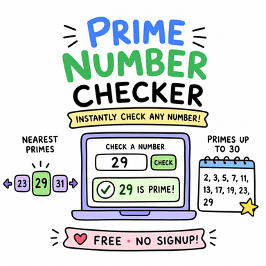 Prime Number Checker