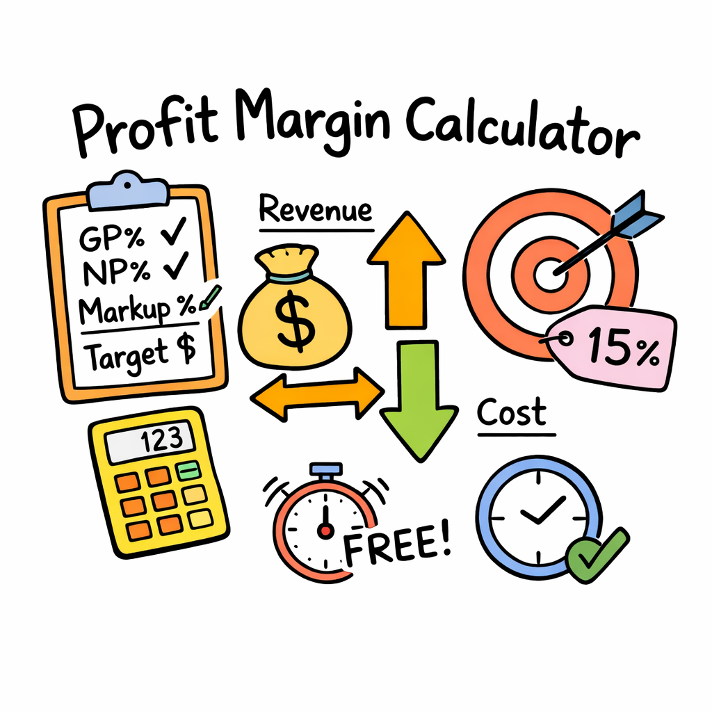 Profit Margin Calculator – Calculate Gross, Net, and Operating Margin