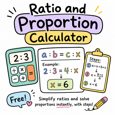 Ratio and Proportion Calculator