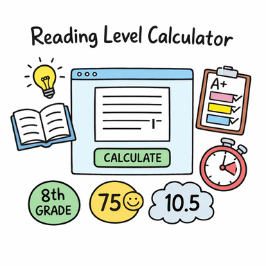 Reading Level Calculator