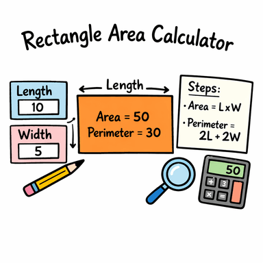 Rectangle Area Calculator