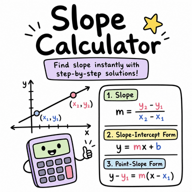 Slope Calculator