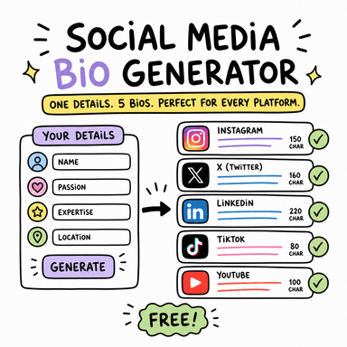 Social Media Bio Generator