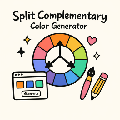 Split Complementary Color Generator