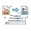 SVG to AVIF Converter