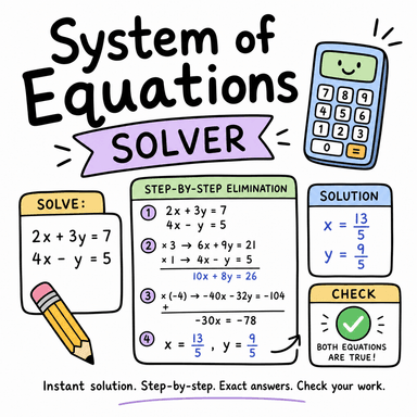 System of Equations Solver