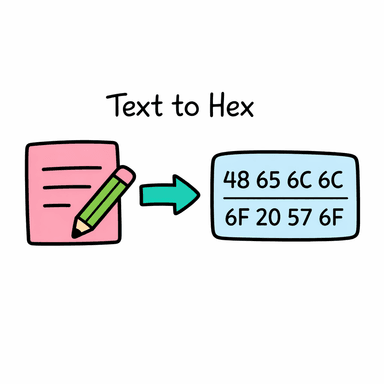 Text to Hexadecimal