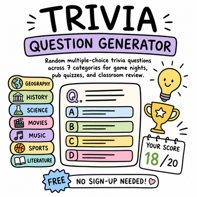 Trivia Question Generator