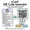 vCard QR Code Generator