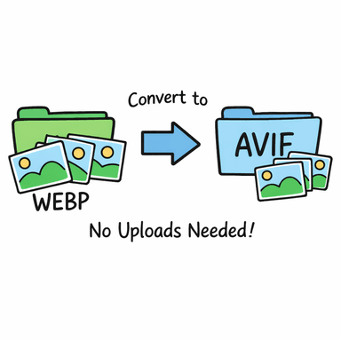 WebP to AVIF Converter