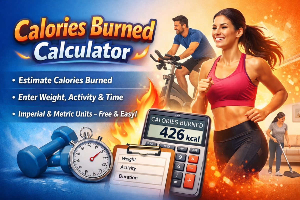 Caloric Rsp396 Calories Burned Calculator – Estimate Calories Burned by Activity