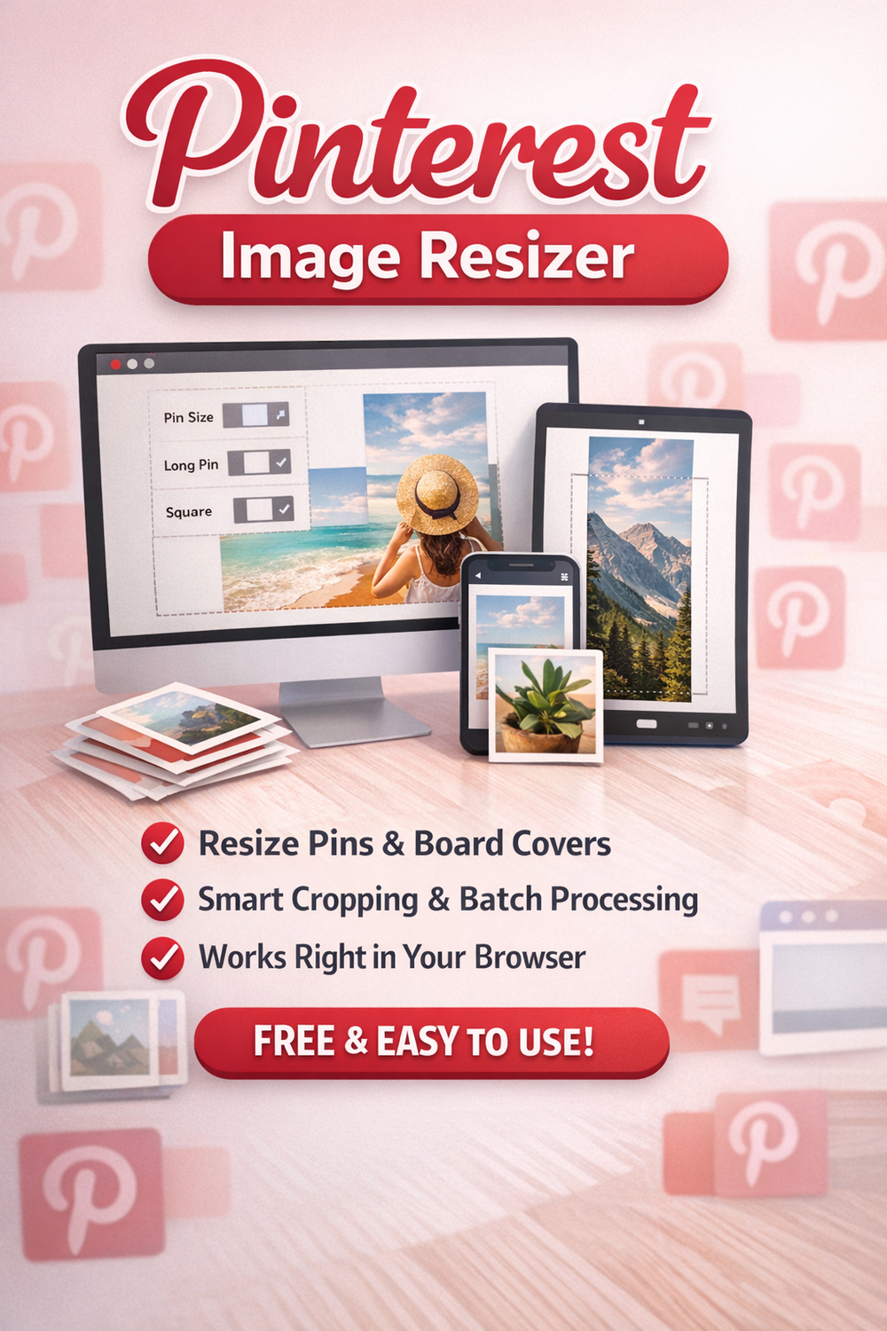 Pinterest Edit Image Free Pinterest Image Resizer - Resize Images for Pinterest Pins & Boards